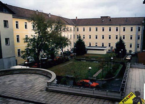 Internal court of St. Rókus Hospita