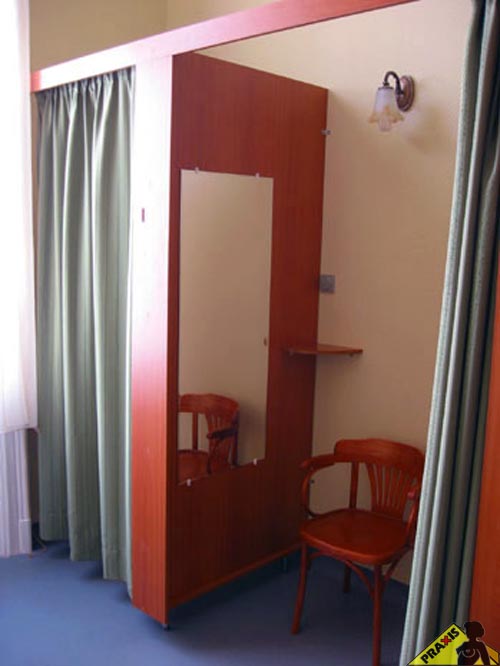 Dressing-room for patients
